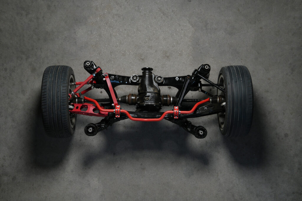 PRT suspension control arm