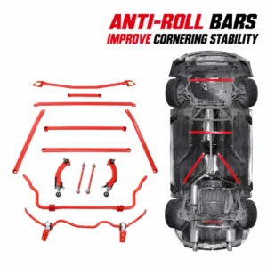 PRT suspension kit for Honda Civic 8th Gen 2006-2011 and 9th Gen 2012-2015